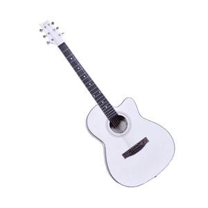 1562753817993-5.ASD39 WH,39 Cutaway Acoustic Guitar White (2).jpg